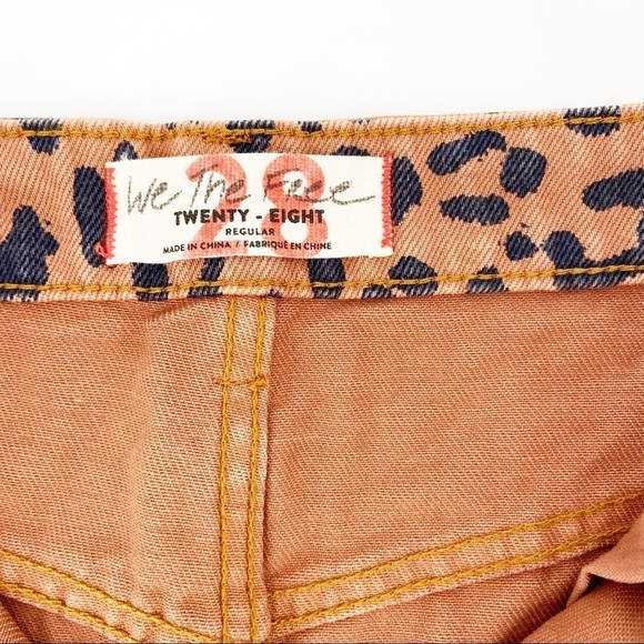 Free People Zip It Up Leopard Print Mini Skirt - Picture 5 of 6